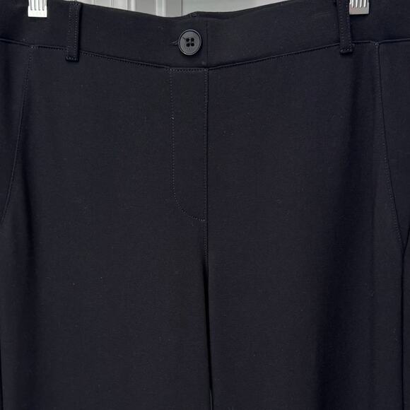 Betabrand Dress Pant Yoga Pants (DPYP) Black Size L Short (Petite) Work Pull On - Picture 5 of 6
